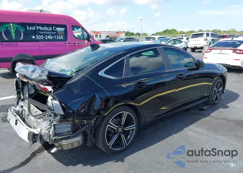 2024 Honda Accord Hybrid Sport from USA, damaged, VIN 1HGCY2F58RA024897